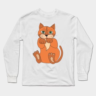 Cute cat Long Sleeve T-Shirt